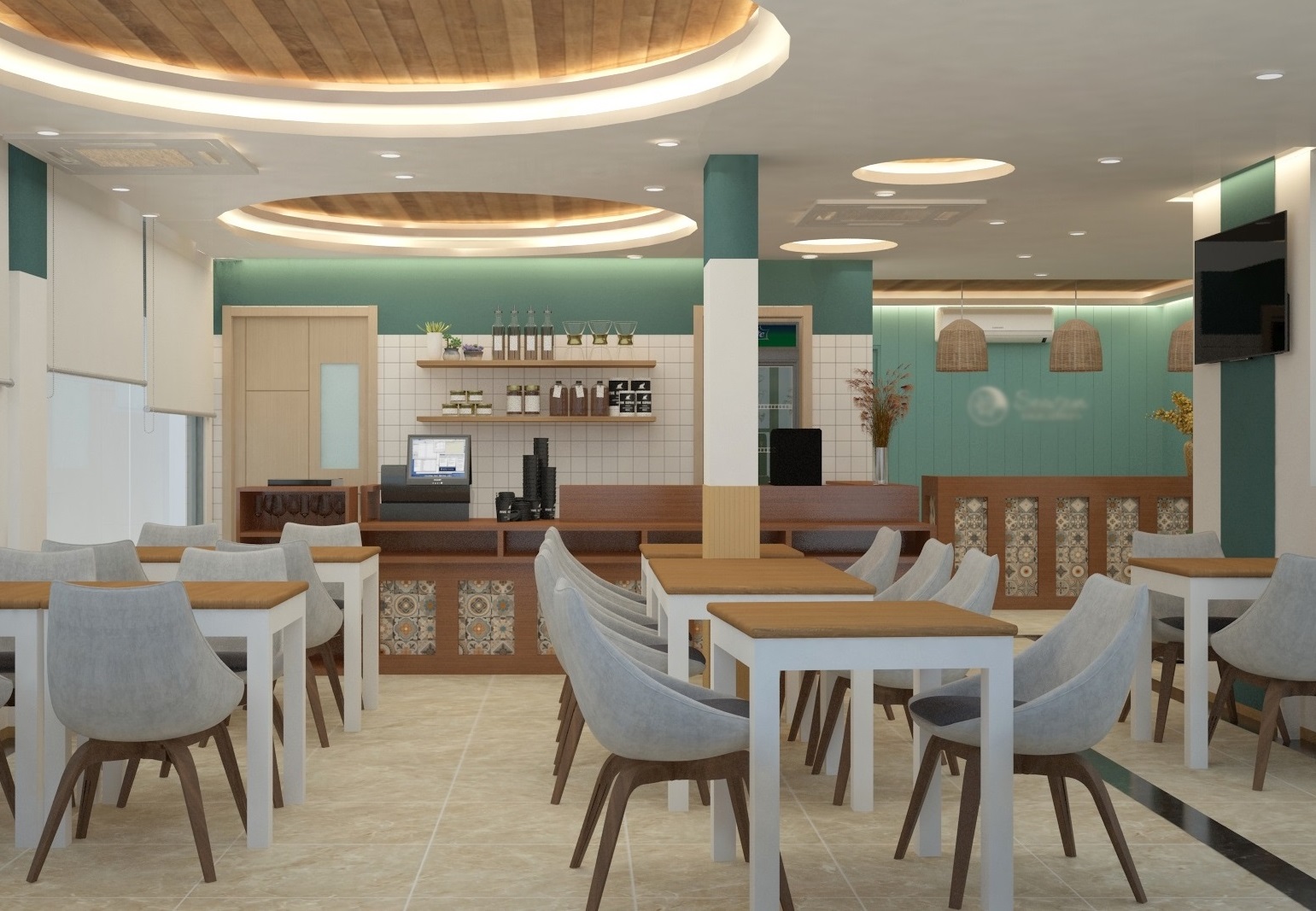 Cafe Interior